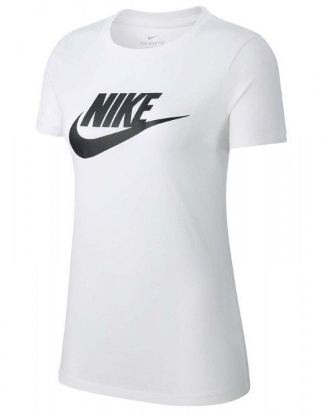 Damski t-shirt Nike Sportswear Essential W - white/black