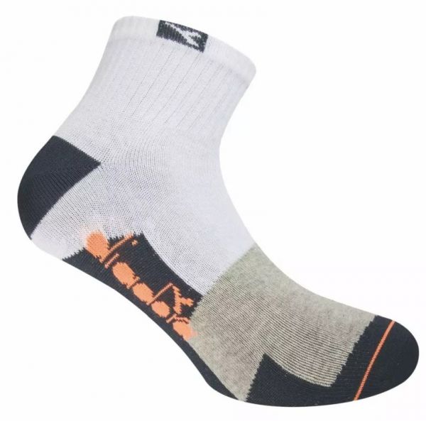Čarape za tenis Diadora Unisex Socks Multisport 3P - fashion white