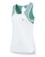 Top de tenis para mujer K-Swiss Tac Hypercourt Advantage Tank 3 - white/nile blue