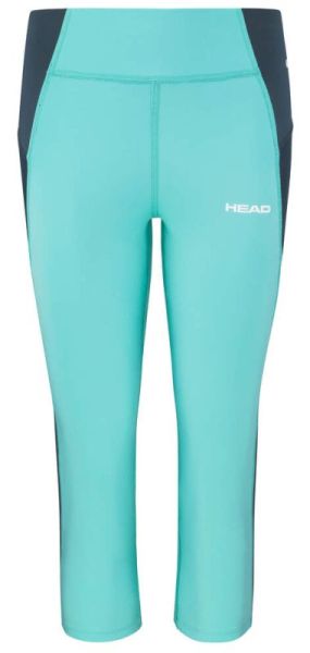 Tamprės Head Power 3/4 Tights - turquoise