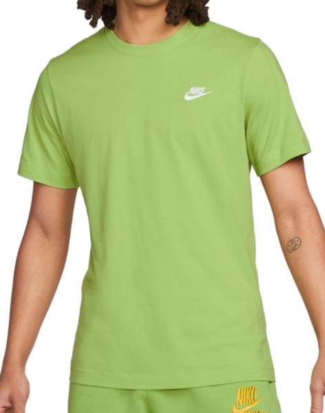  Nike NSW Club Tee M - vivid green/white