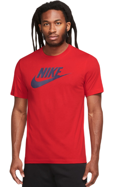 Ανδρικά Μπλουζάκι Nike Sportswear T-Shirt Icon Futura - university red