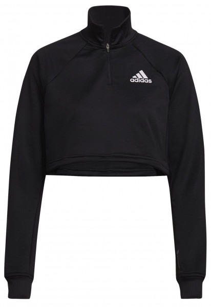Moteriški marškinėliai Adidas Melbourne Match Shrug - black/white