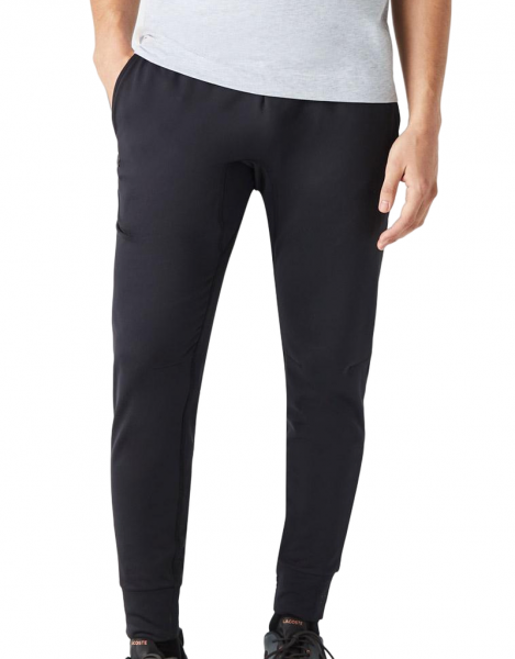 Teniso kelnės vyrams Lacoste Sport Two-Ply Trackpants - black