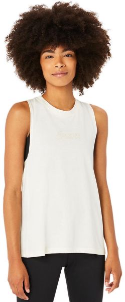 Marškinėliai moterims Asics Logo Tank - birch