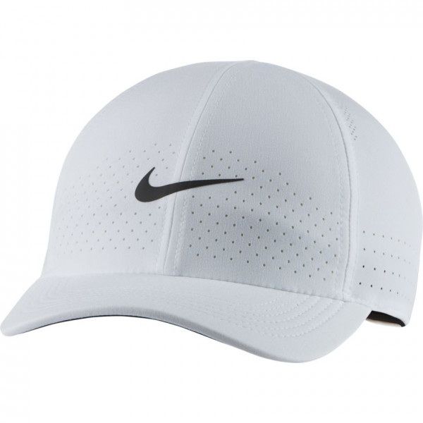 Kapa za tenis Nike Aerobill Dri-Fit Advantage Cap - white/black