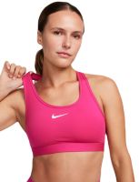 Büstenhalter Nike Swoosh Medium Support Non-Padded Sports Bra - Rosa, Weiß