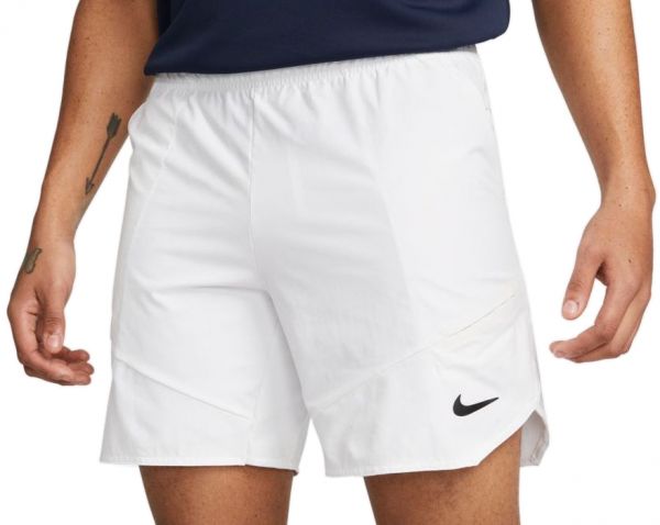 Pantaloncini da tennis da uomo Nike Dri-Fit Advantage Short 7in M - white/black