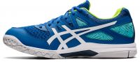 Ανδρικά παπούτσια badminton/squash Asics Gel-Task 2 - lake drive/white Ανδρικά παπούτσια badminton/squash Asics Gel-Task 2 - lake drive/white