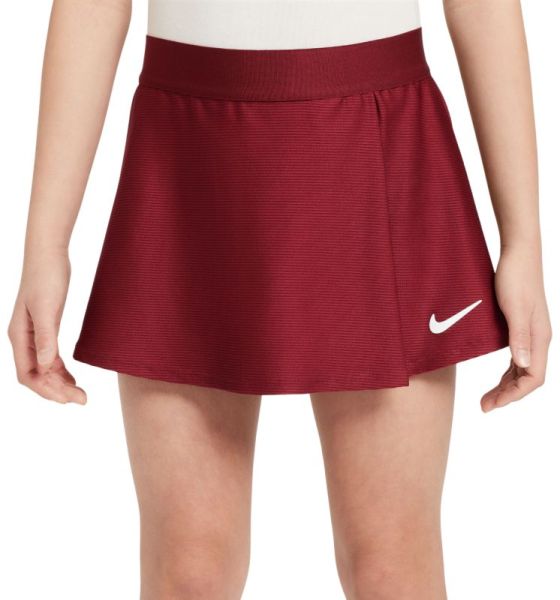 Spódniczka dziewczęca Nike Girls Court Dri-Fit Victory Flouncy - Czerwony