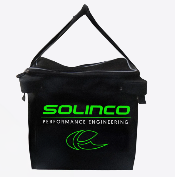 Inserto per cestino da tennis Solinco Ball Cart Extra Duffle - Nero, Verde