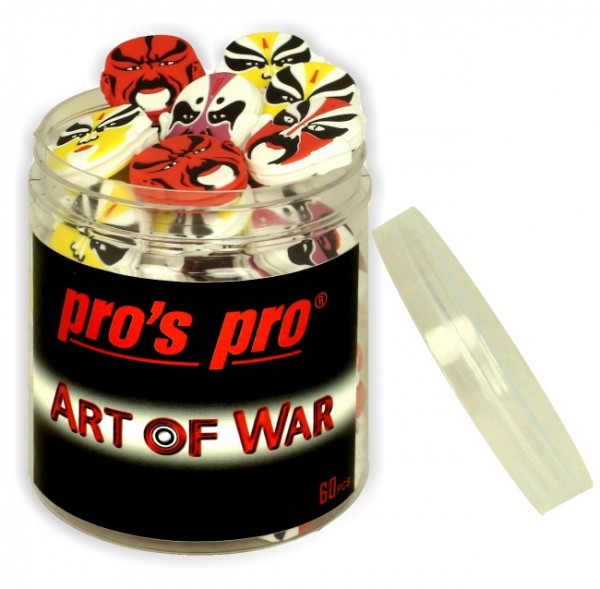 Tenisa vibrastopi Pro's Pro Art Of War Dampener 60P - color