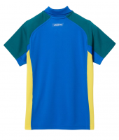 Tenisa polo krekls vīriešiem Lacoste SPORT Thermo-Regulating Piqué Tennis Polo - blue/green/blue/yellow Tenisa polo krekls vīriešiem Lacoste SPORT Thermo-Regulating Piqué Tennis Polo - blue/green/blue/yellow