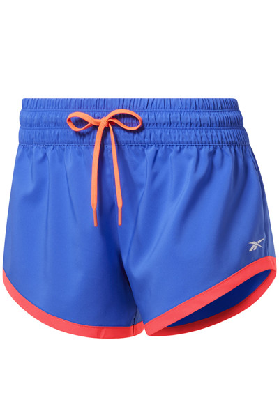 Shorts de tenis para mujer Reebok Workout Ready Woven Short - court blue