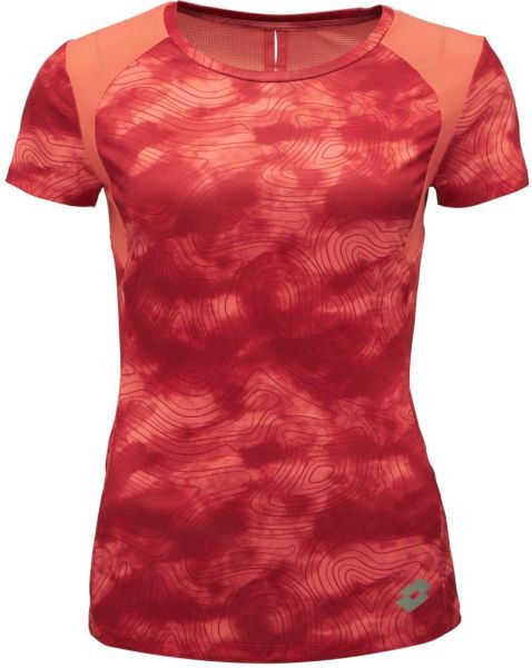 Camiseta de mujer Lotto Running III T-Shirt PRT - Rosa
