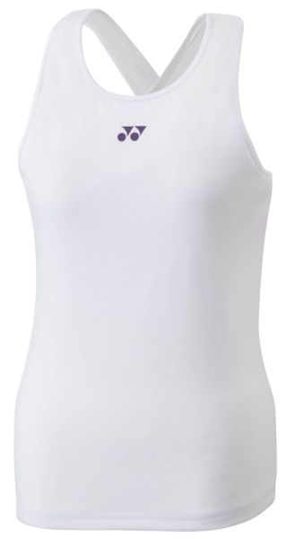Damen Tennistop Yonex Wimbledon Tank - white