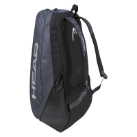 Tenis torba Head Djokovic 12R - anthracite/black Tenis torba Head Djokovic 12R - anthracite/black