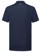 Majica za dječake Head Club Tech Polo Shirt - dark blue Majica za dječake Head Club Tech Polo Shirt - dark blue