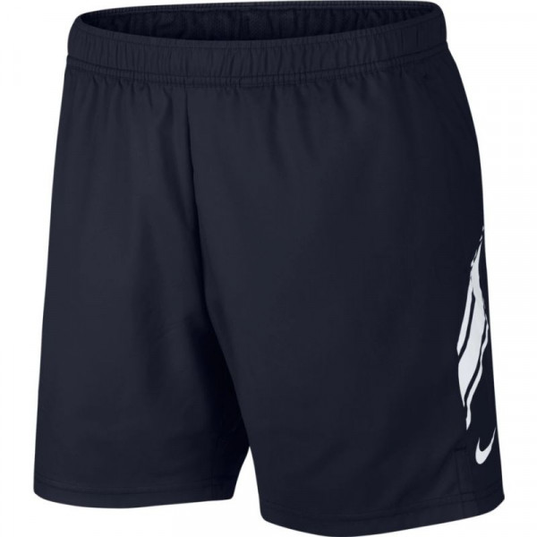  Nike Court Dry 7in Short - gridiron/white/white
