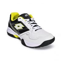 Γυναικεία παπούτσια Lotto Superrapida 400 III W - all white/yellow neo Γυναικεία παπούτσια Lotto Superrapida 400 III W - all white/yellow neo