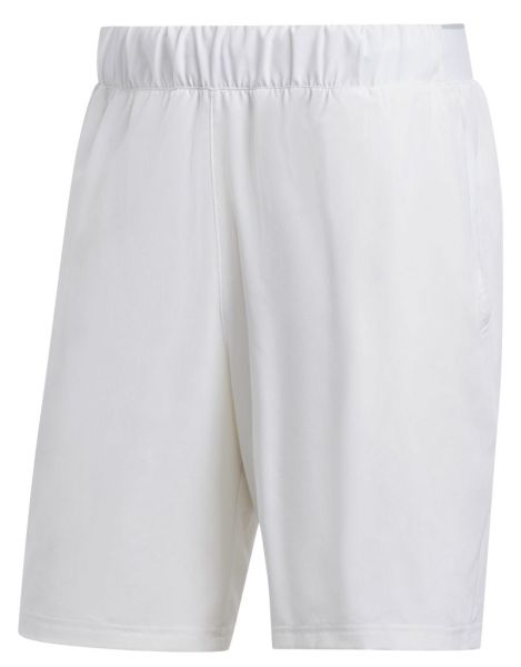 Pánske šortky Adidas Club Tennis Stretch Woven 7'' Shorts - Biely