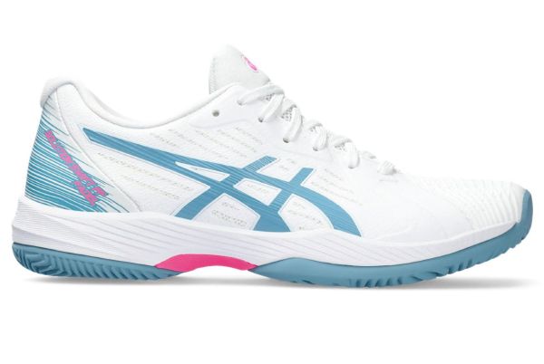 Women's paddle shoes Asics Solution Swift FF Padel - white/gris blue