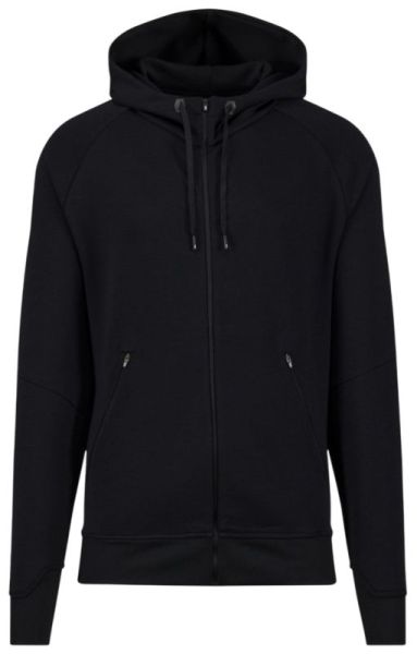 Men's Jumper On Zipped - Black