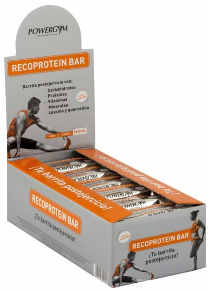 Barrita energética POWERGYM Recoprotein Bar - chocolate