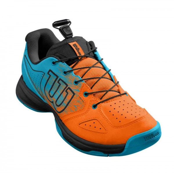 Zapatillas de tenis para niños Wilson Koas Bela Jr QL - orange tiger/barr reff/black