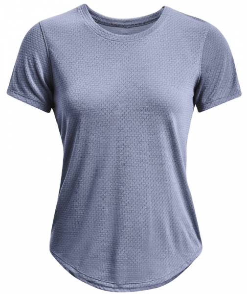 Camiseta de mujer Under Armour Streaker Run Short Sleeve - aurora purple/reflective