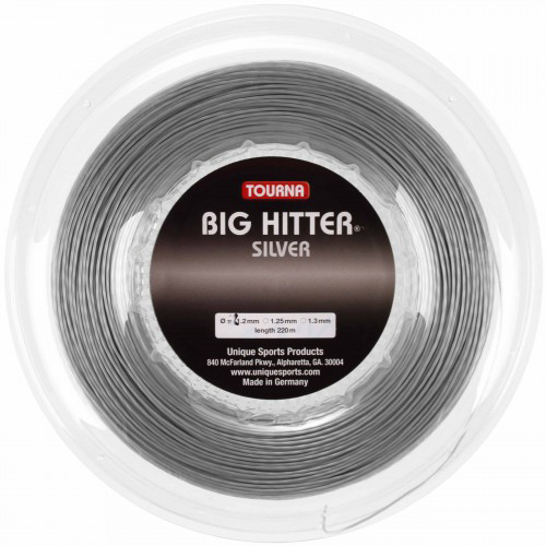 Tennis String Tourna Big Hitter (220 m) - silver