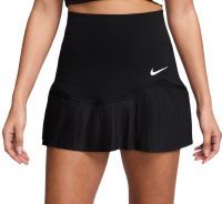 Jupes de tennis pour femmes Nike Dri-Fit Advantage Pleated Skirt - black/black/white