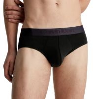 Męskie bokserki sportowe Calvin Klein Boxer Hip Brief 3P - black/black/black Męskie bokserki sportowe Calvin Klein Boxer Hip Brief 3P - black/black/black
