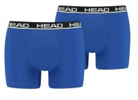 Męskie bokserki sportowe Head Men's Boxer 2P - blue/black