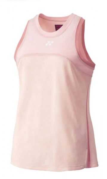 Naiste tennisetopp Yonex Women's RG Tank - french pink