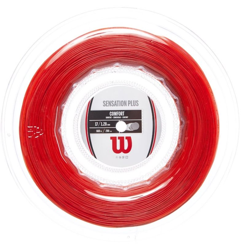 Wilson Sensation 16 Tennis String 200m Reel, Multifilament Strings >, Strings