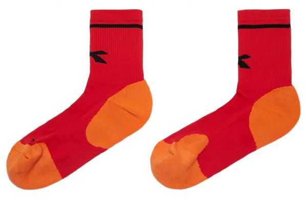 Tennisesokid  Diadora Socks 1P - red italy