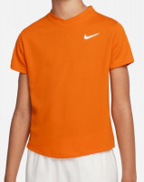 T-krekls zēniem Nike Court Dri-Fit Victory SS Top B - magma orange/magma orange/white