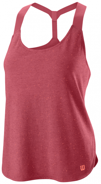 Дамски топ Wilson Competition Flecked Tank - holly berry