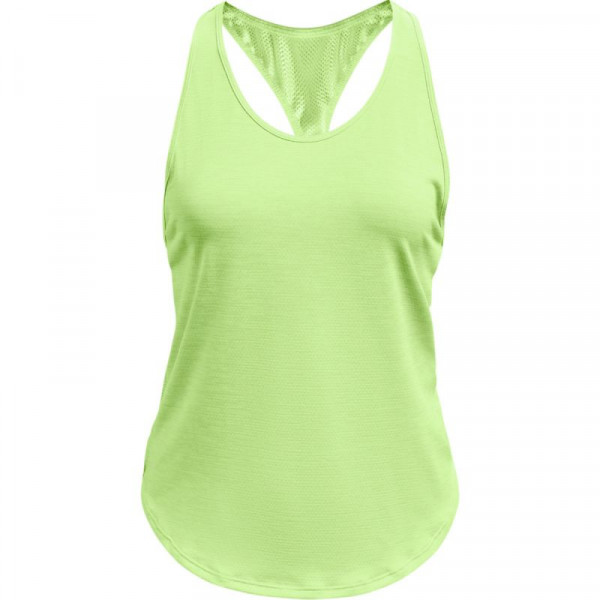 Ženska majica bez rukava Under Armour Womens UA Tech™ Vent Tank - lemon neon
