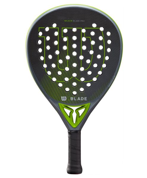 Padel racket Wilson Blade Pro Padel V2 2 - black/neon green