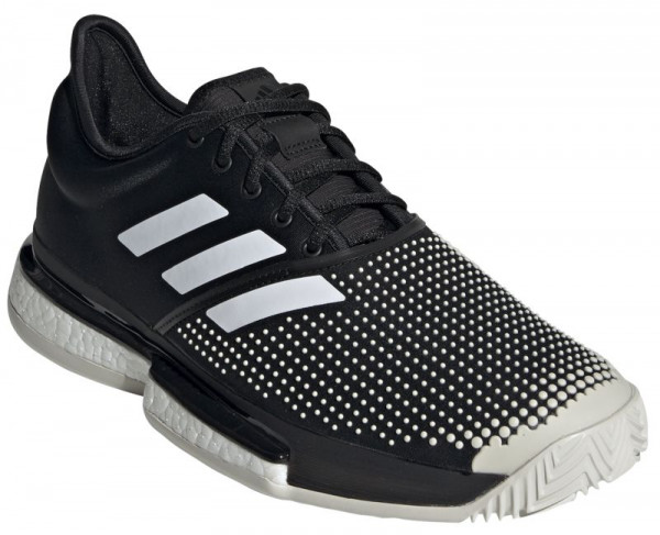  Adidas SoleCourt Boost M Clay - core black/white/raw white