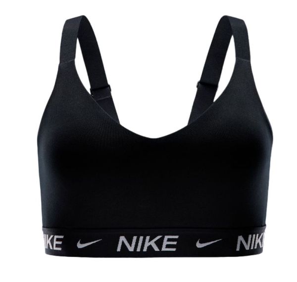 Damski stanik Nike Indy Medium Support Padded Adjustable Sports Bra - Czarny