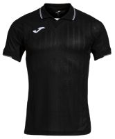 Polo de tennis pour hommes Joma Fit One Short Sleeve T-Shirt - Noir