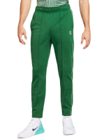 Pantalones de tenis para hombre Nike Court Heritage Suit Pant - gorge green/coconut milk