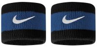 Asciugamano da tennis Nike Swoosh Wristbands - black/star blue/white