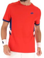 Herren Tennis-T-Shirt Lotto Squadra III T-Shirt - flame red