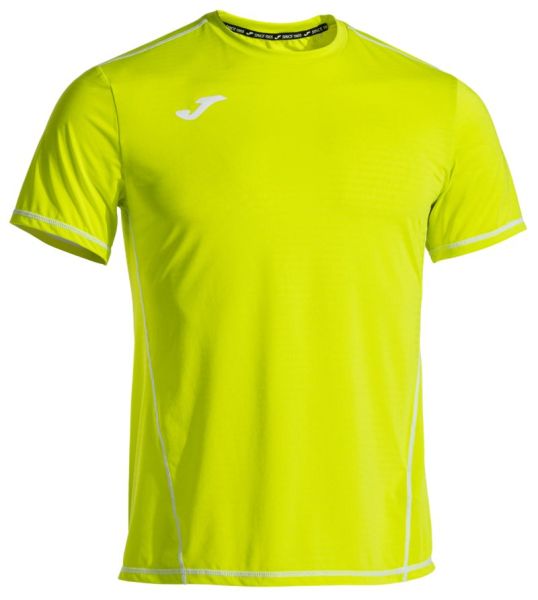 Herren Tennis-T-Shirt Joma Court Short Sleeve T-Shirt - Gelb