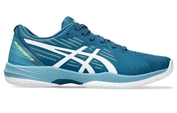 Chaussures de tennis pour hommes Asics Solution Swift FF - restful teal/white