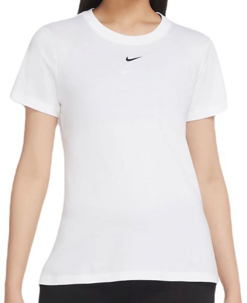 Women's T-shirt Nike Sportwear Essentiaal T-Shirt - white/black
